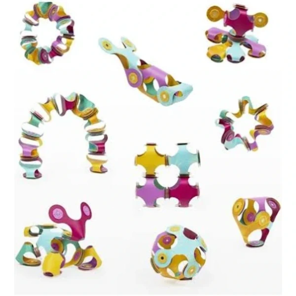 Flexible Magnetic Blocks Clixo Jungle 9 Pieces – Ages 4+