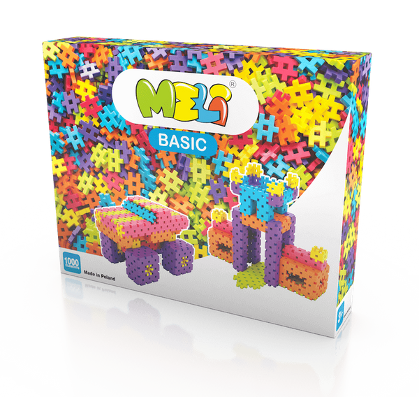 Meli Basic construction blocks 1000 el. 