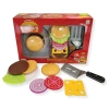 Magnetic toys for kids grill & burger set – Popular Playthings 3+