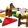 Klocki magnetyczne farma 26 el. – Magnetic Tiles 3+