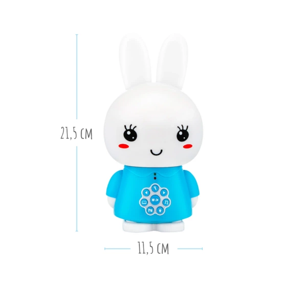 Króliczek Alilo Honey Bunny G6 BLUE - niebieski