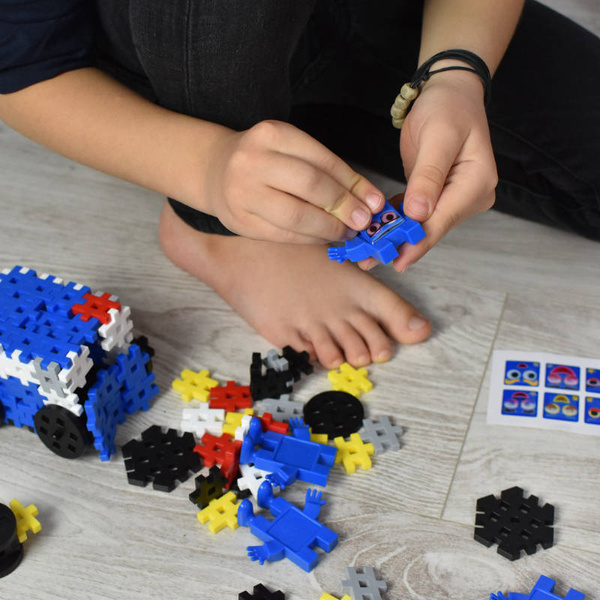 Klocki Meli Emoti Policja 12 figurek – zestaw konstrukcyjny 3+