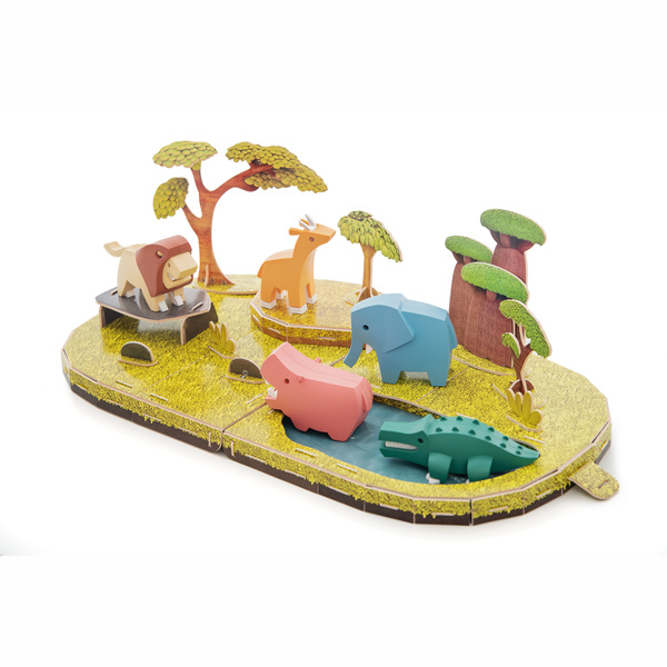 Half Toys Animal World Safari – magnetic 3D figures age 3+