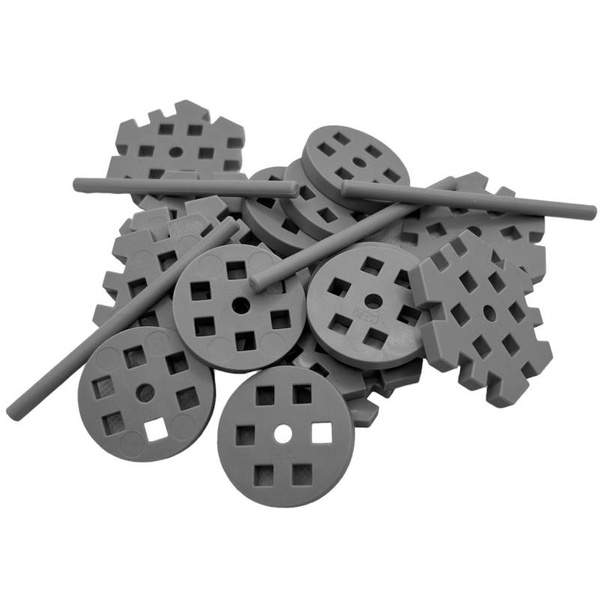 Klocki konstrukcyjne Meli Constructor 400 el. – zestaw 4+