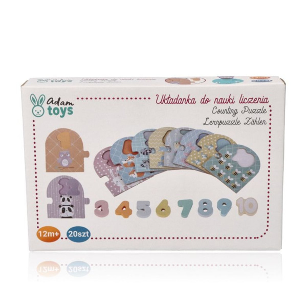Puzzle for toddlers to learn counting