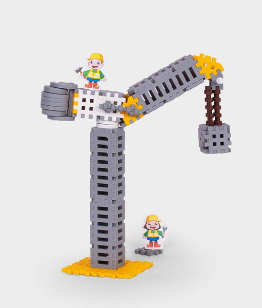 Klocki edukacyjne Marioinex Mini Waffle Budowniczy średni 90 elementów dla 4-latka wspierające mo...