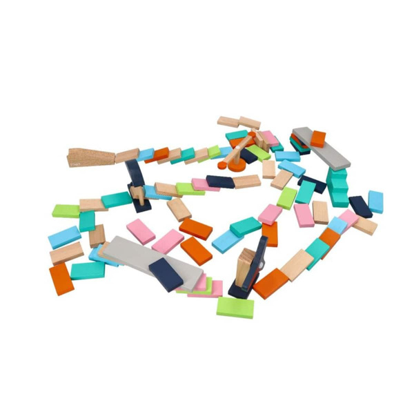 Colorful Dominoes - skill and logic game