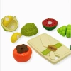 Cutting vegetables and fruits toy set with board – Jinkee 3+