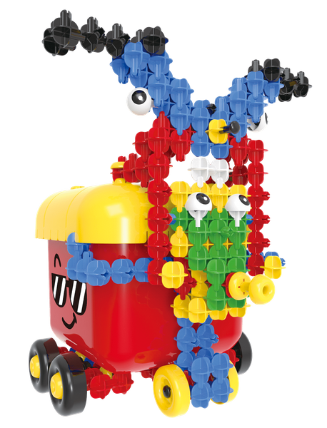 Klocki konstrukcyjne Molyka RED Box 159 elementów 3+ – Molyka