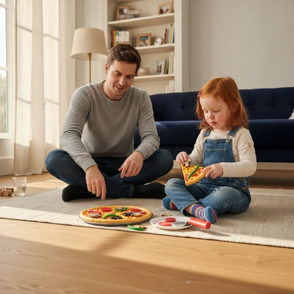 Magnetyczna pizza do zabawy – Popular Playthings 3+