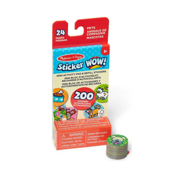 Sticker Wow - refill + mini booklet - Domestic Animals