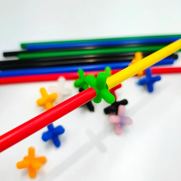 BAMP straws 500 el. - spatial building blocks