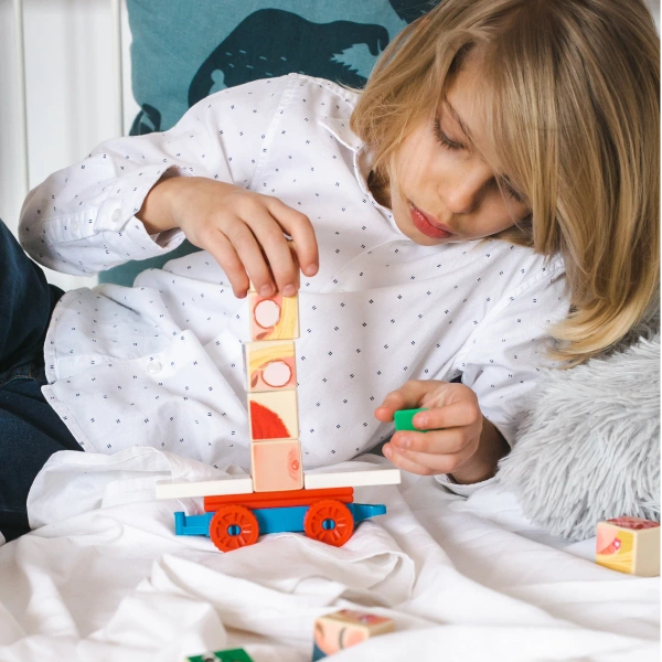 Magnetic blocks Alilo - math - 30 el.