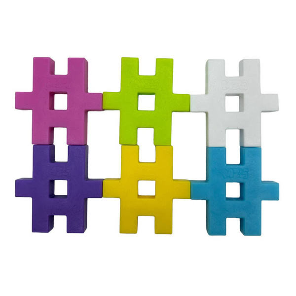 Meli Maxi Constructor Pink blocks 220 el.