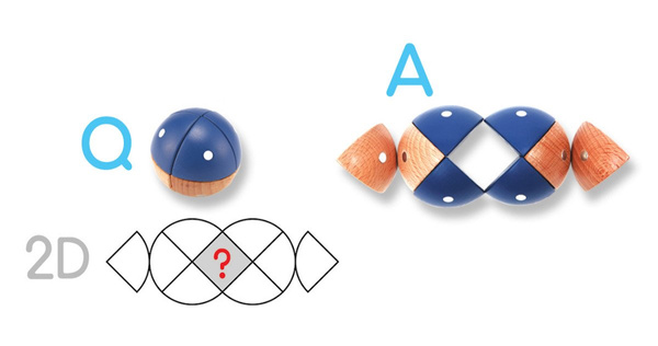 Magnetic wooden blocks - IGEO 24 el.