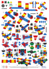 Morphun 10 Vehicles 251 el. - Construction blocks 