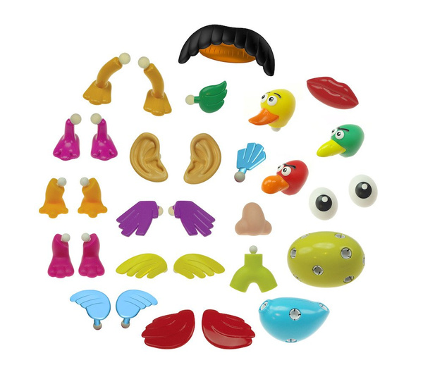 Unique animals - Obludarium blocks 62 el.