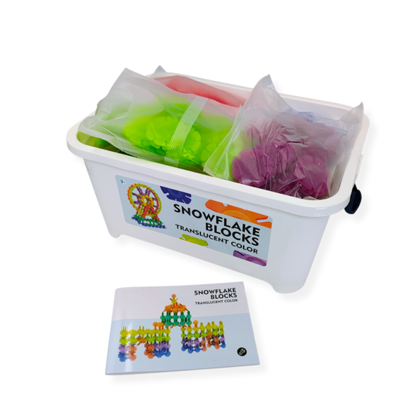 Translucent Snowflake Blocks 1050 pcs – Tong Le 3+