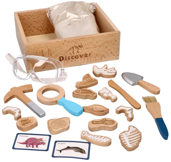 Little archaeologist set - with kinetic sand