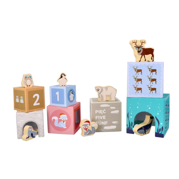 Pyramid for toddlers - Arctic animals