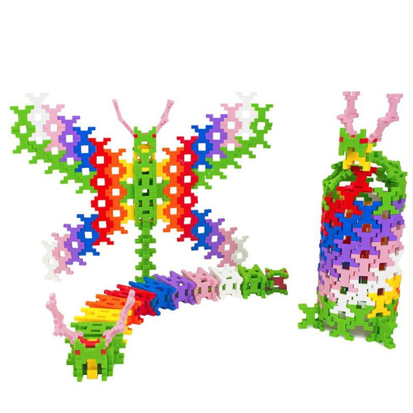Klocki Incastro Bruce 103 el. konstrukcyjne 3w1 – motyl 4+