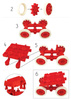 Korbo EDU 430 el construction blocks. 