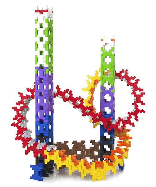 Klocki budowlane Incastro Pack 200 el. w 10 kolorach – 4+