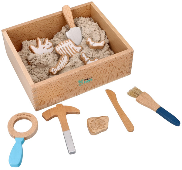 Little archaeologist set - with kinetic sand