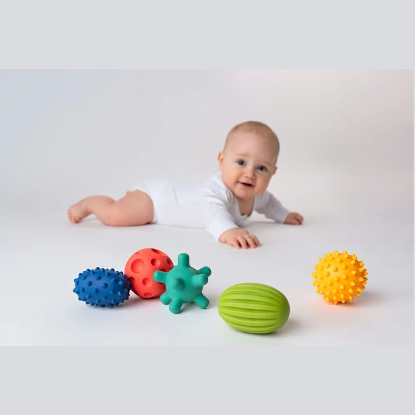 Sensorky pastel sensory balls 6 pcs.