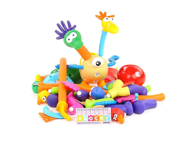 Unique animals - Obludarium blocks 62 el.