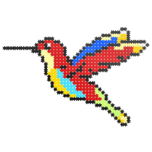 Klocki Meli Minis Birds 2w1 500 elementów – mozaika 3+