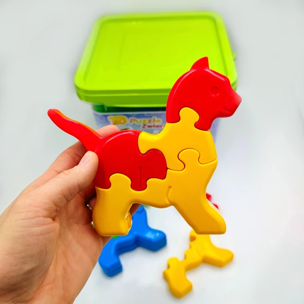 3D Animal Puzzle - 64 el.