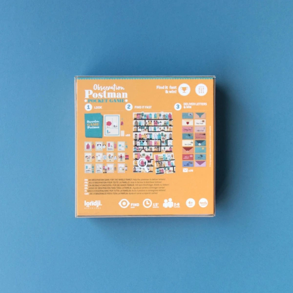 Gra kieszonkowa Londji Listonosz Postman 4+