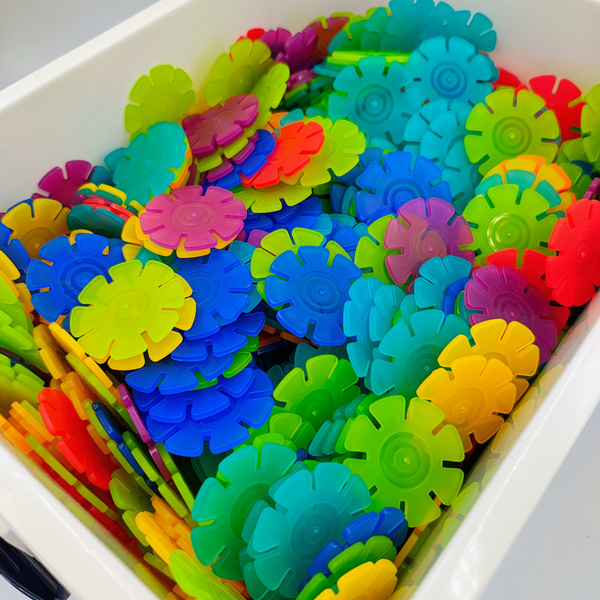 Translucent Snowflake Blocks 1050 pcs – Tong Le 3+