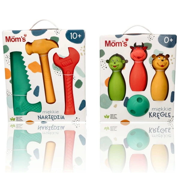 Miękkie kręgle pastelowe