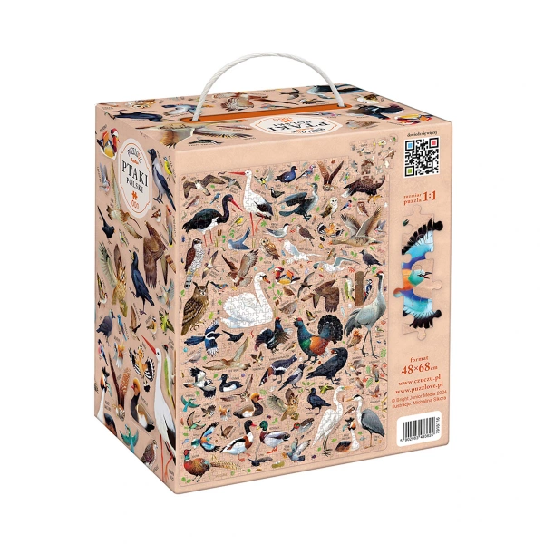 Puzzlove CzuCzu Ptaki Polski 1000