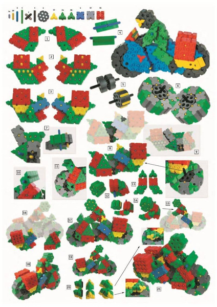 Morphun Motorcycles 360 el. - Construction blocks