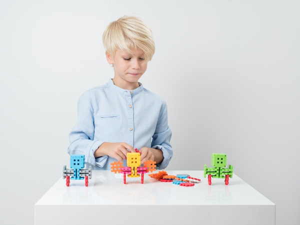 Mini Waffle Pastel 300 el. Construction blocks