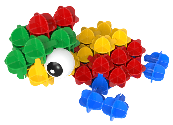 Klocki konstrukcyjne Molyka RED Box 159 elementów 3+ – Molyka