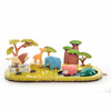Magnetyczne zwierzaki Half Toys safari puzzle 3D – figurki 3+