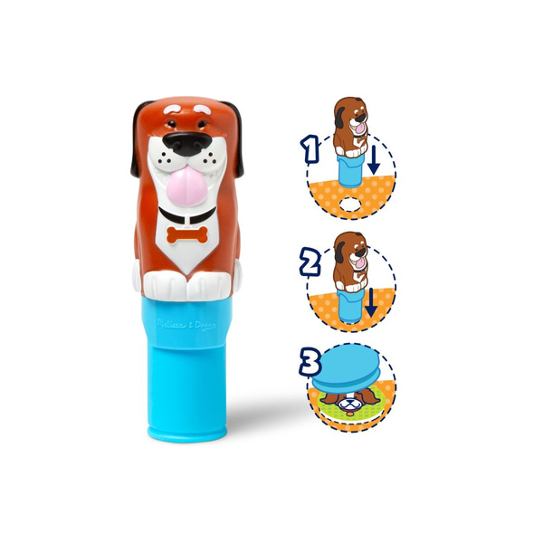 Sticker Wow - Sticker book and stamp book - Dog