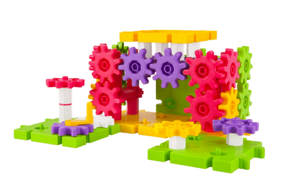 Korbo EDU Pastel construction blocks 370 el.