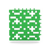 Construction tile base Meli Basic - 6 el. - Green