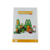 Klocki magnetyczne dinozaury 62 elementy transparentne – 3+