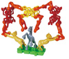 Animal RopeZoo 216 el. - educational building blocks