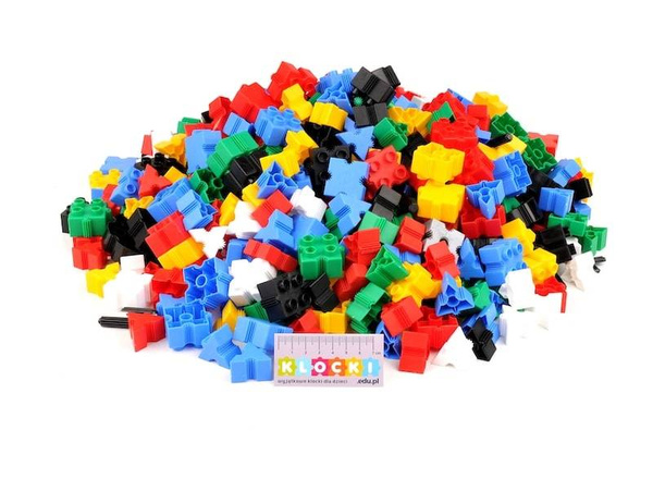 Klocki konstrukcyjne Morphun Junior 500 elementów – od 4 lat