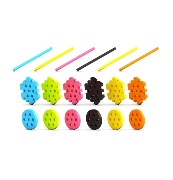 Meli Maxi Constructor Set blocks - 60 el.