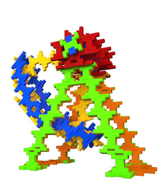 Klocki konstrukcyjne Incastro Fairground 3w1 150 elementów 4+
