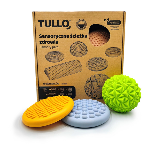 Tullo Sensory Path - Pastel 6 pcs