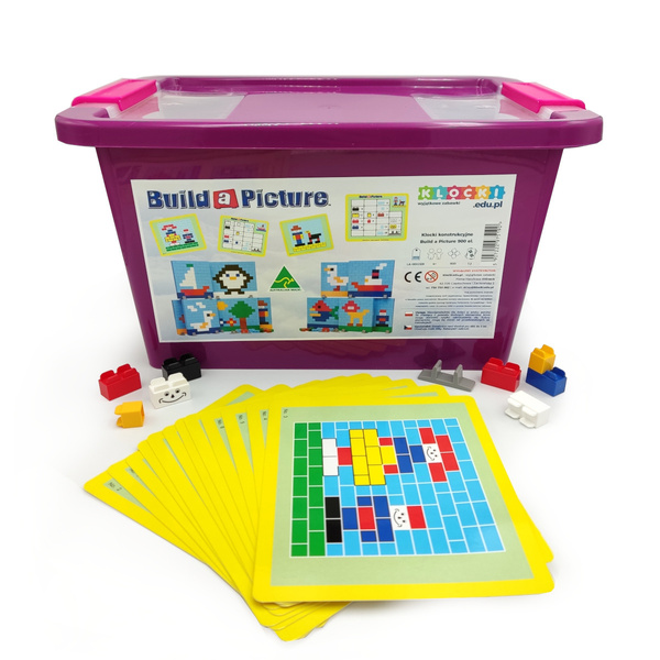 Klocki konstrukcyjne Little Architect 900 el. Build a Picture 5+